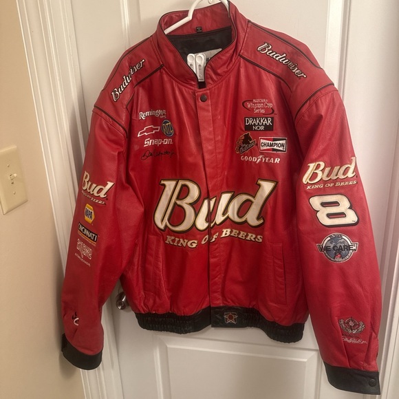 Budweiser Red Racing Jacket - Picture 2 of 4
